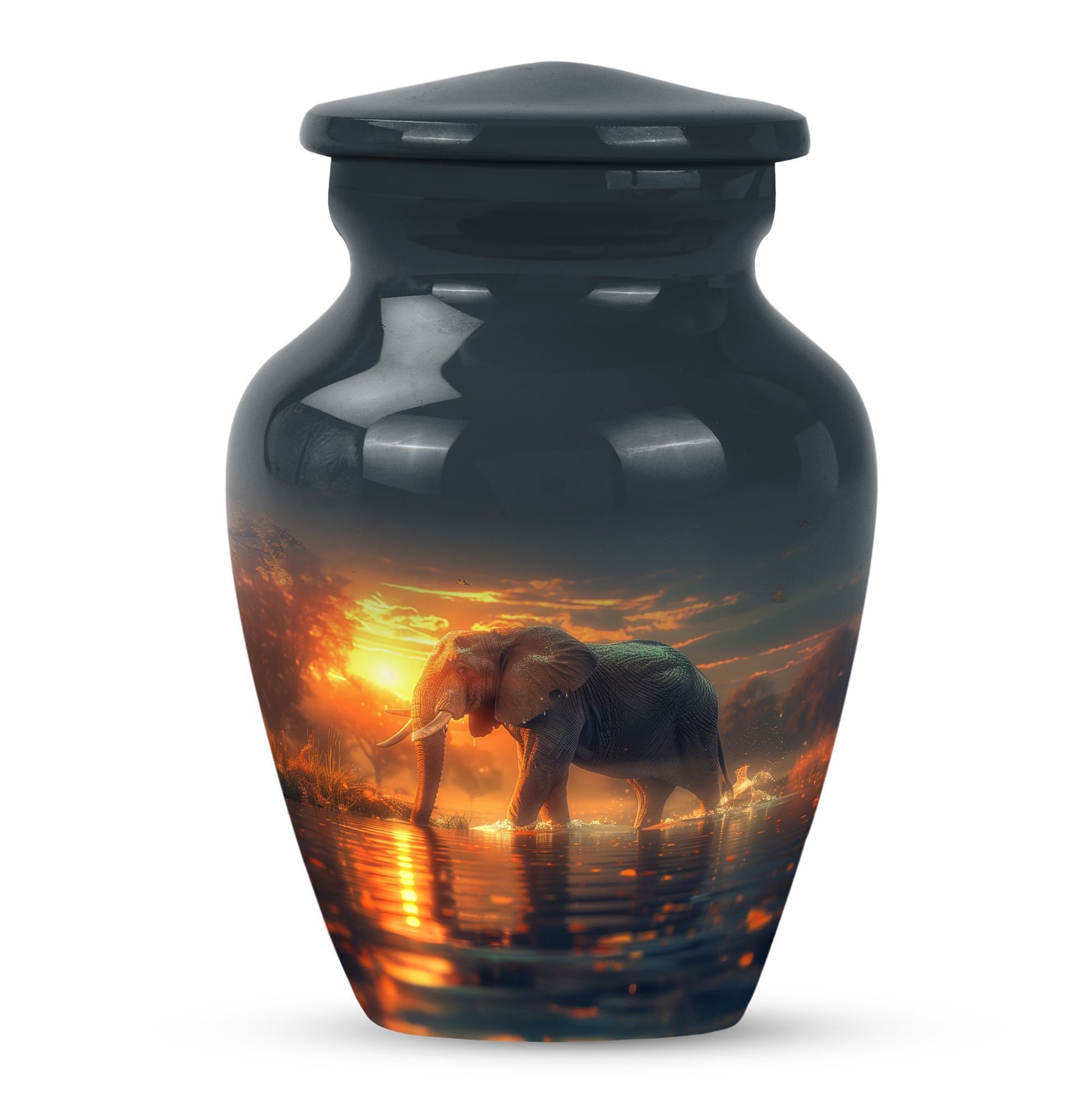 Elephant Urn for men's ashes