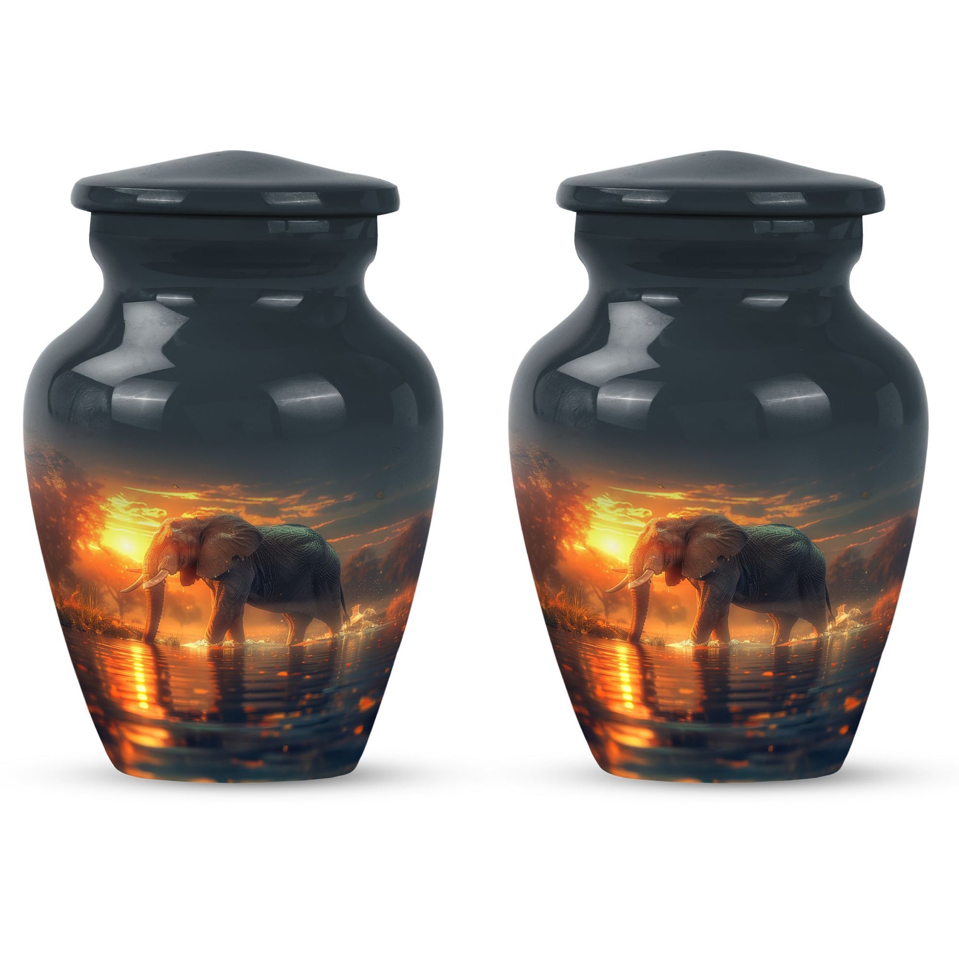 Elephant Urn for men's ashes