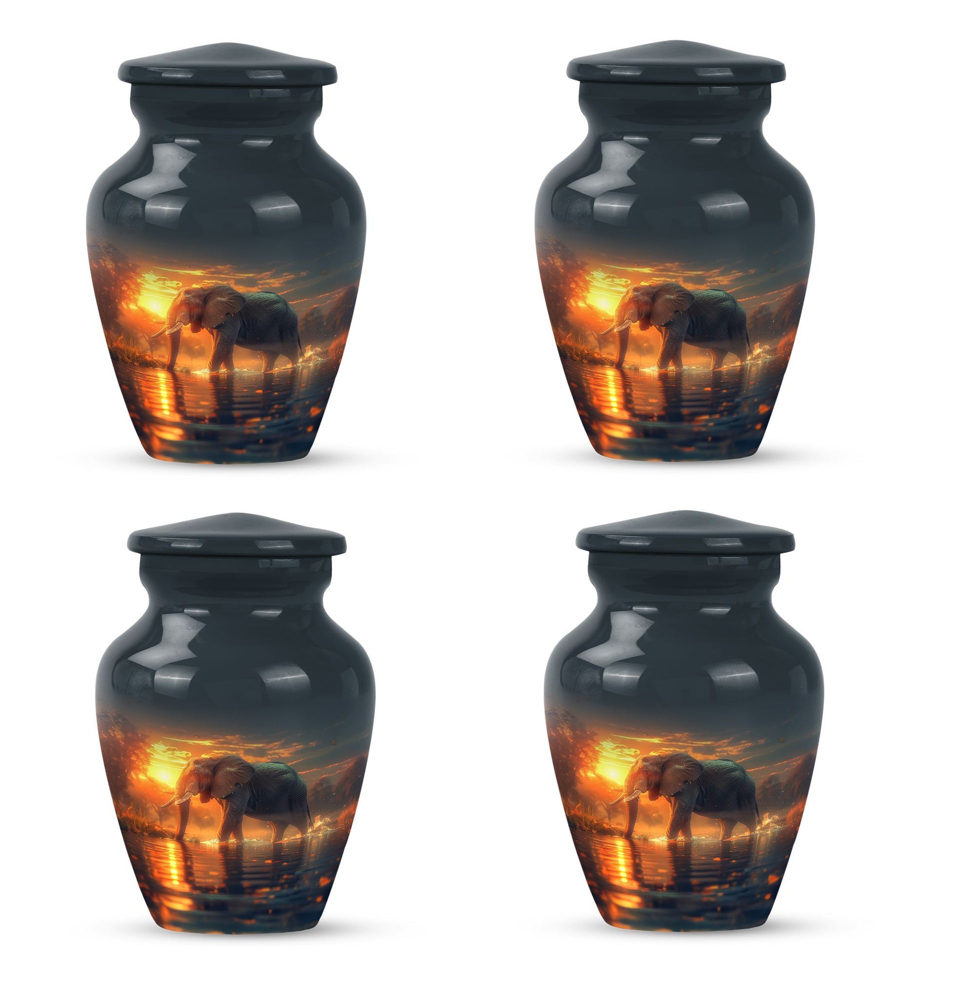 Elephant Urn for men's ashes