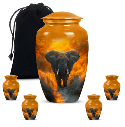 Elephant urn for male