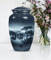 Classic 10-inch Elephant-themed cremation urn 