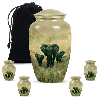 classic elephant urn
