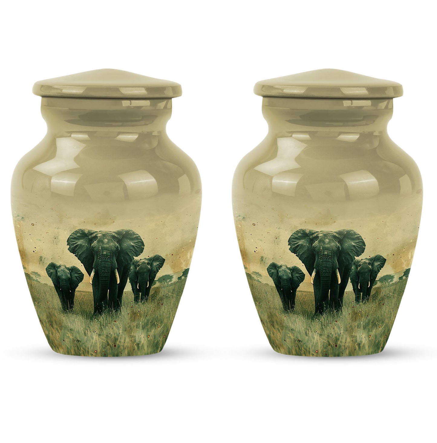 classic elephant urn
