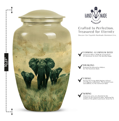 classic elephant urn