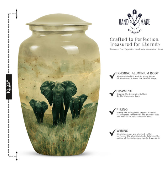 classic elephant urn