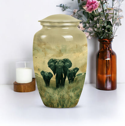 classic elephant urn