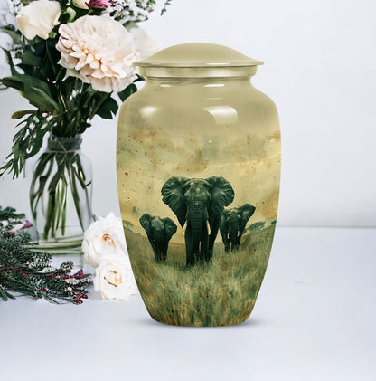 classic elephant urn