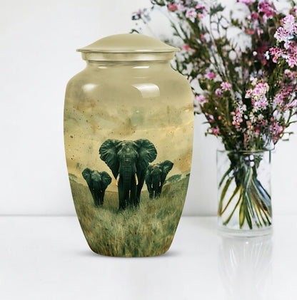 classic elephant urn