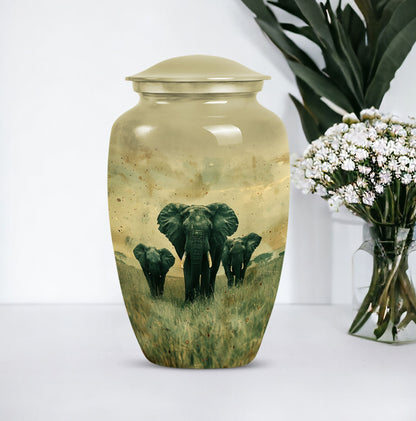 classic elephant urn
