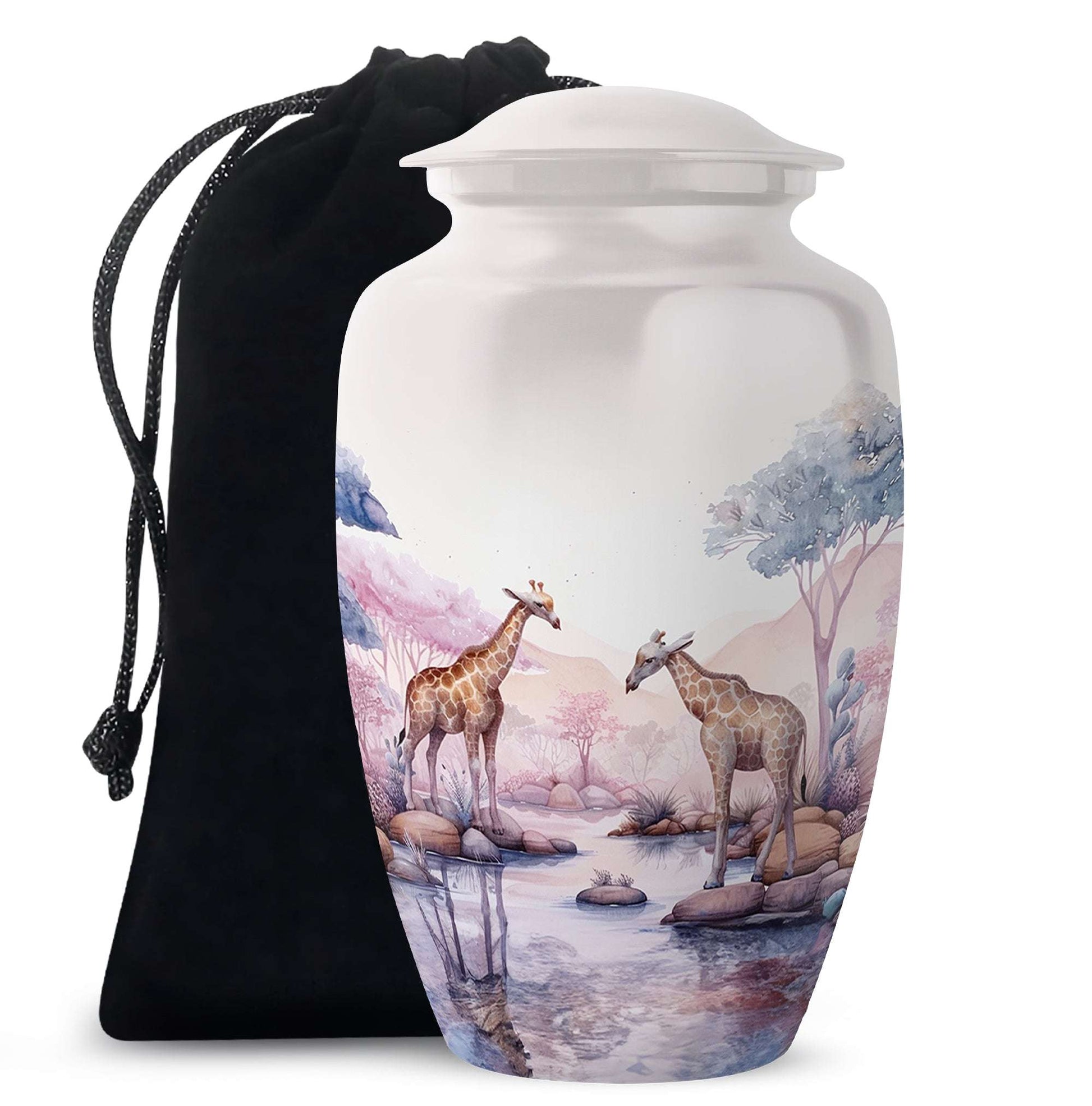 Giraffe Adult Cremation Urn for Human Ashes Large - Ashes Keepsake Women