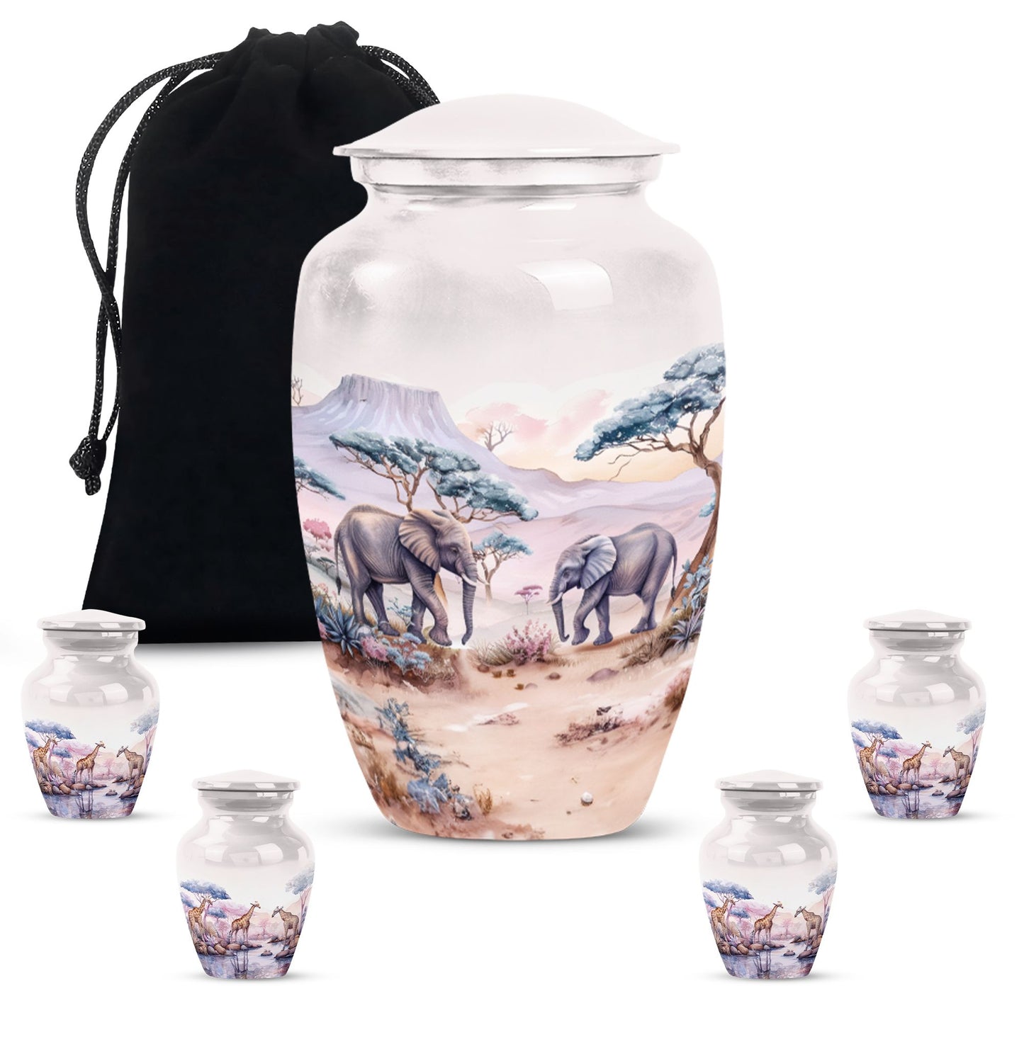  elephant urn for ashes 