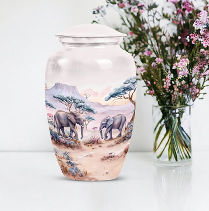  elephant urn for ashes 