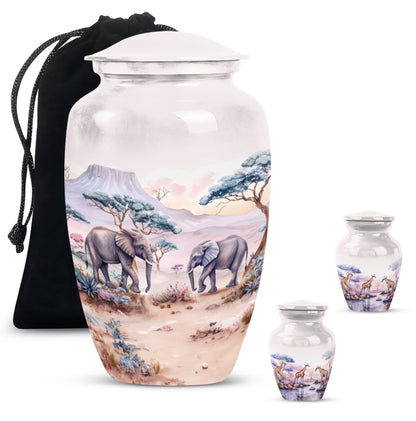  elephant urn for ashes 