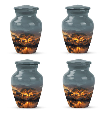 Mini Urn Set of 4