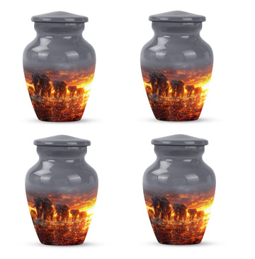 Mini Urn Set of 4