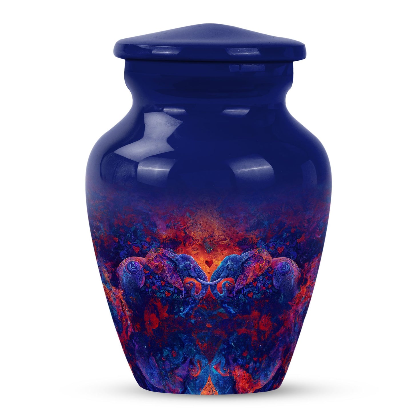 Elephant Family Urn