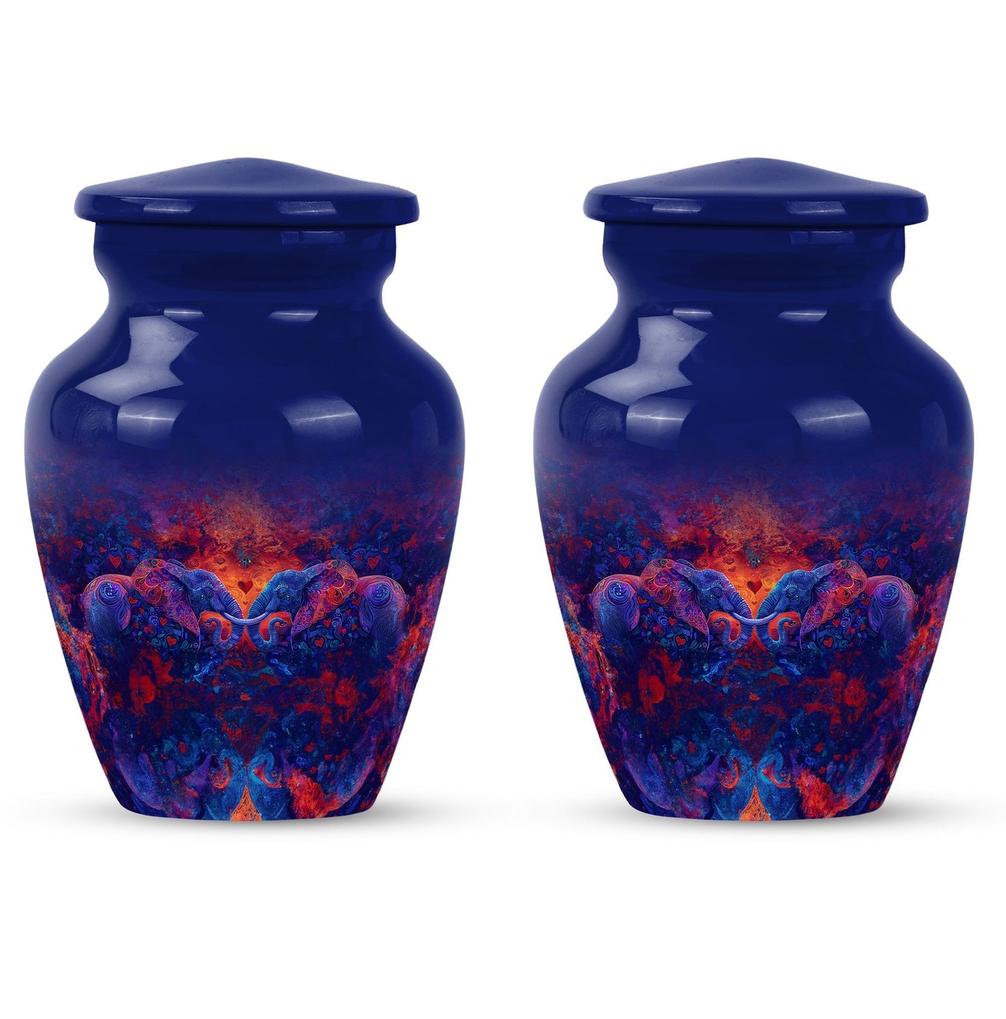 Elephant Family Urn