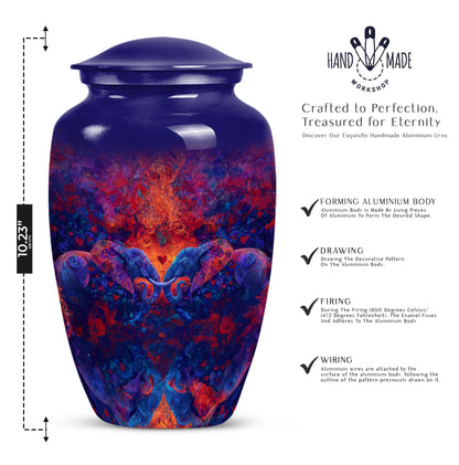 Elephant Family Urn