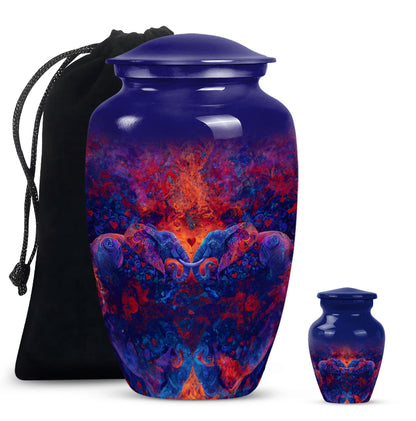 Elephant Family Urn