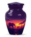 Elephant Family Urn.