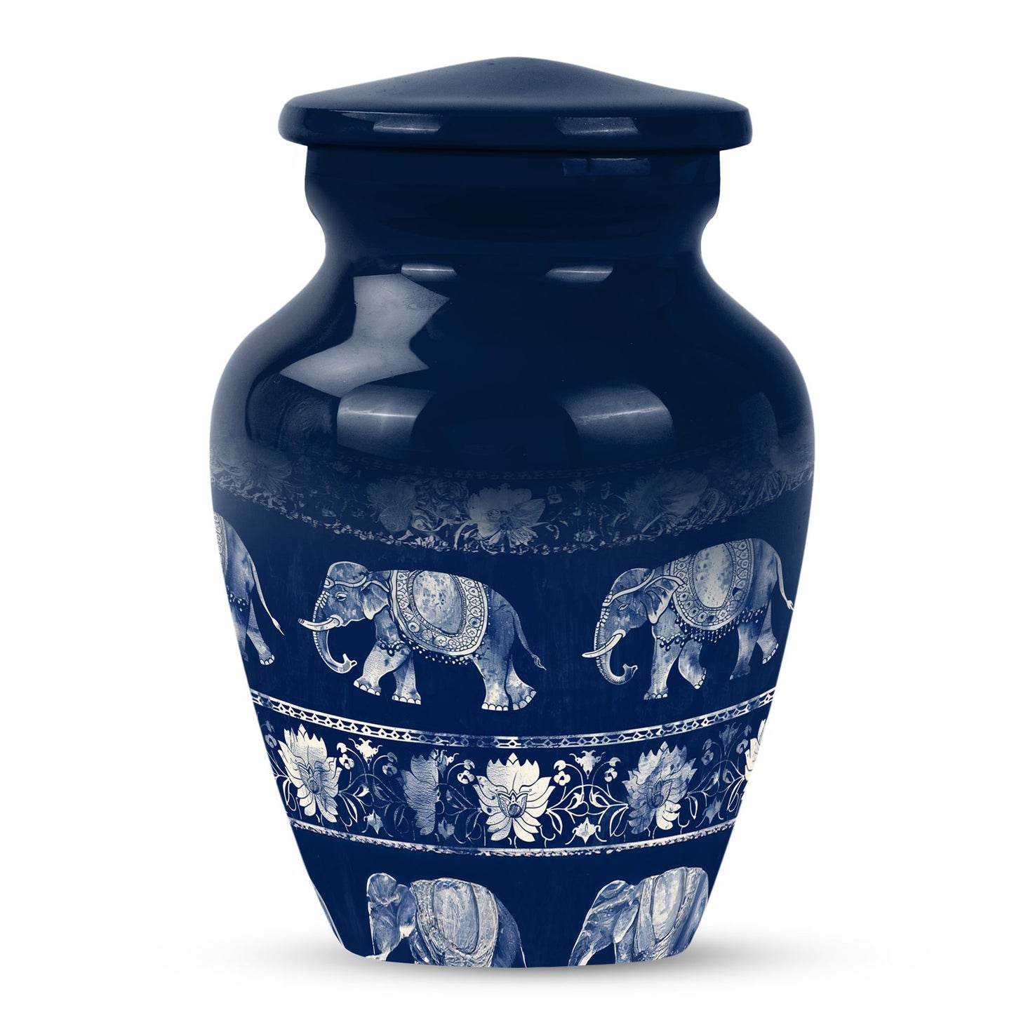 Elephant Family Memorial Urn 