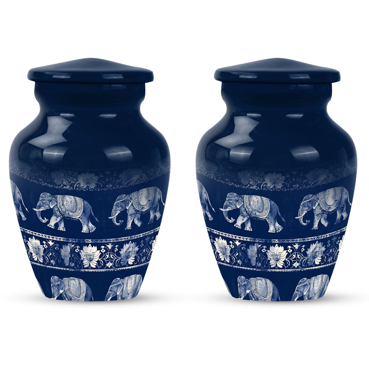  Elephant Family Memorial Urn 