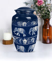  Elephant Family Memorial Urn 