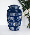  Elephant Family Memorial Urn 