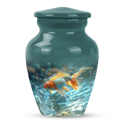 Gold Fish Theme 3 Inch Keepsake