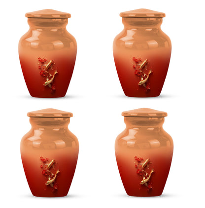 Gold Fish Theme 3 Inch Keepsake Pack of 4