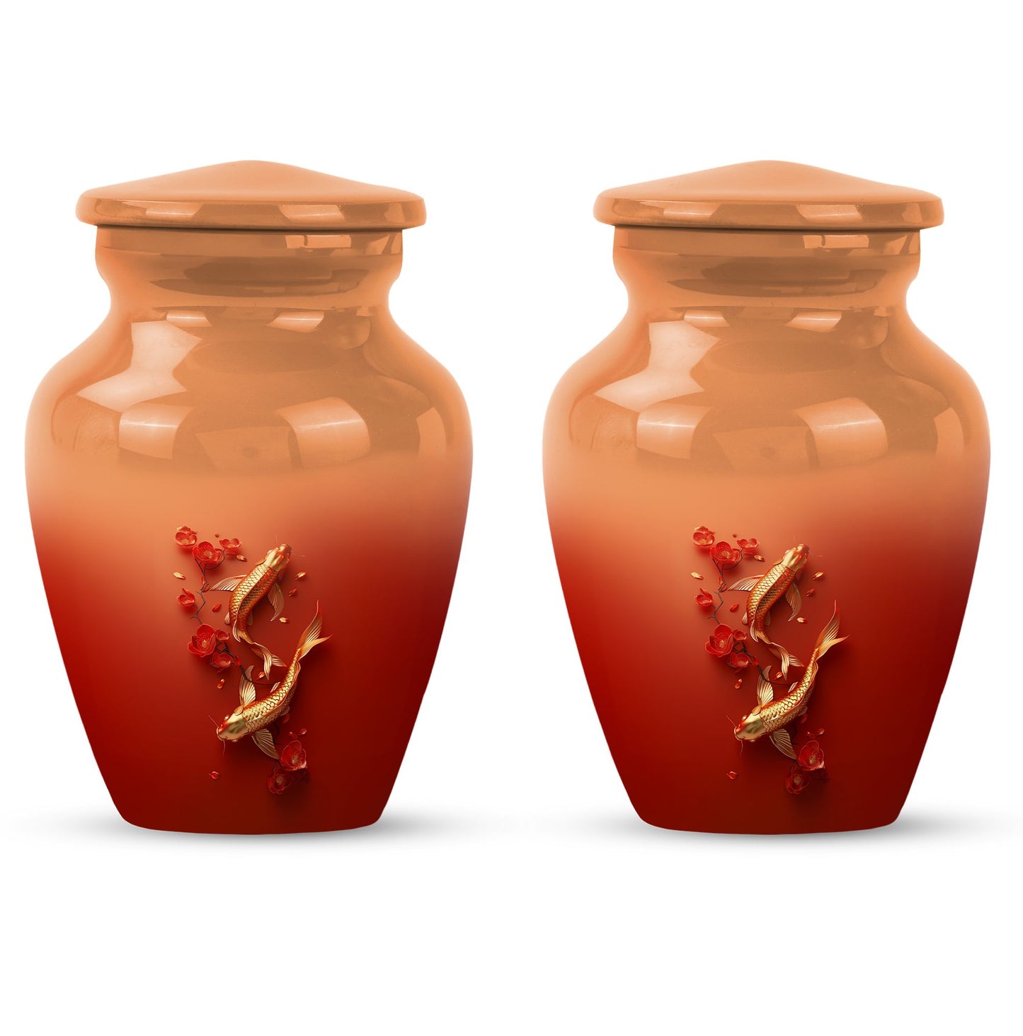Gold Fish Theme 3 Inch Keepsake Pack of 2