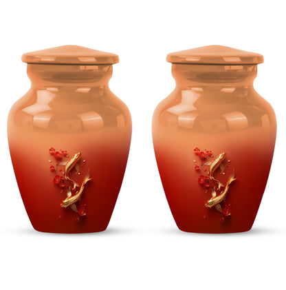 Gold Fish Theme 3 Inch Keepsake Pack of 2