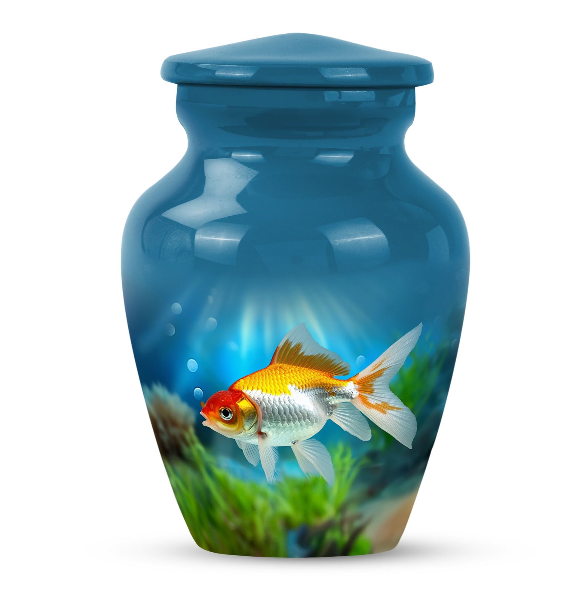 10-inch goldfish urn