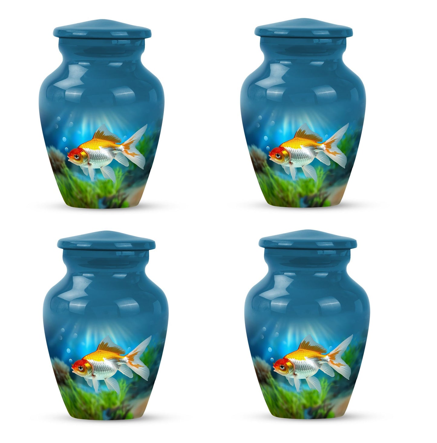 10-inch goldfish urn