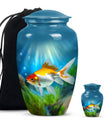 10-inch goldfish urn