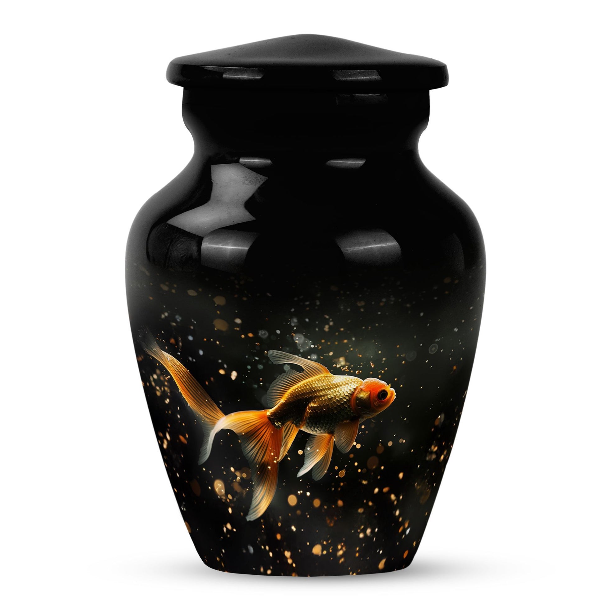 Gold fish Urn