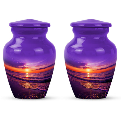ocean waves urn