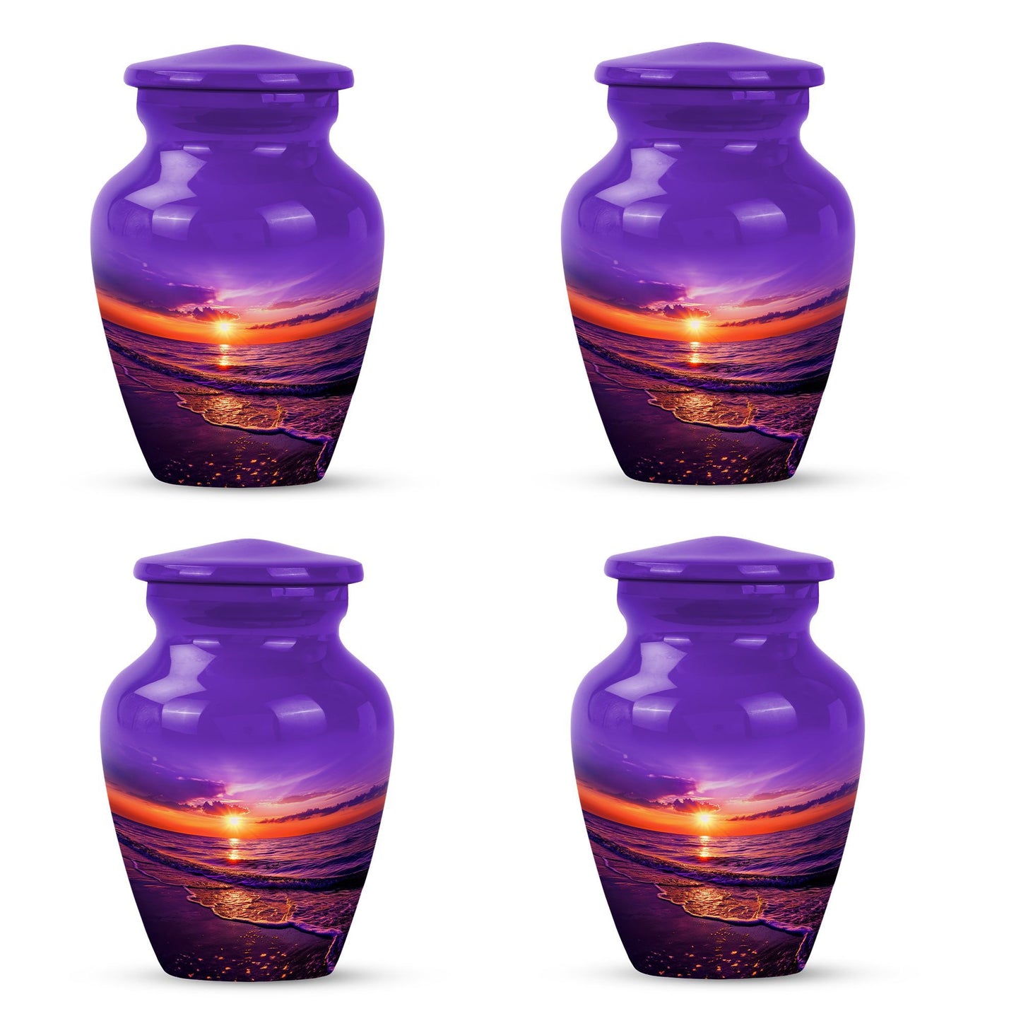ocean waves urn