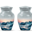 ocean waves urn