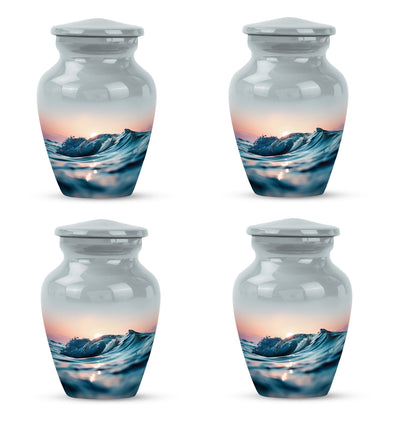 ocean waves urn