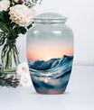 ocean waves urn