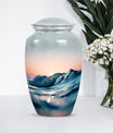 ocean waves urn