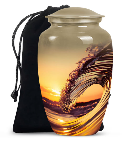  ocean waves urn for cremation