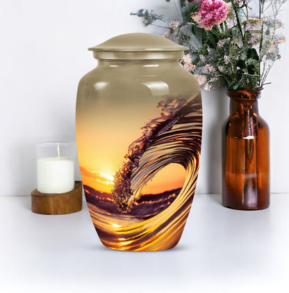  ocean waves urn for cremation