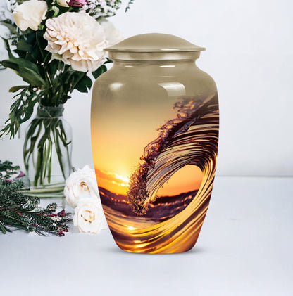  ocean waves urn for cremation