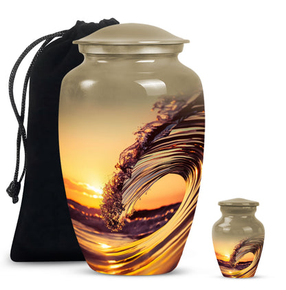  ocean waves urn for cremation