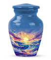 10-inch ocean waves urn 