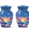 10-inch ocean waves urn 
