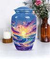 10-inch ocean waves urn 