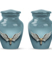 Wings Blue Theme 3 Inch Keepsake Pack of 2